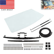 DURAFORCE Polaris Ranger XP 900 Crew Clear Flip Windshield 2013-2024 Compatible