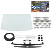 DURAFORCE Polaris Ranger XP 900 Crew Clear Flip Windshield 2013-2024 Compatible