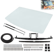 DURAFORCE Polaris Ranger XP 900 Crew Clear Flip Windshield 2013-2024 Compatible