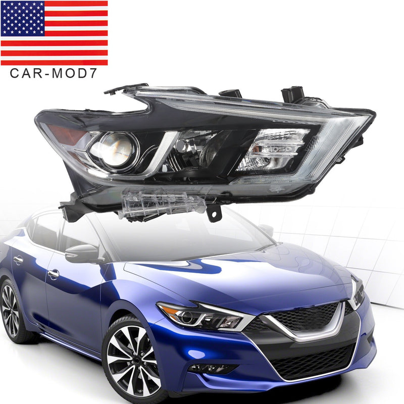 DURAFORCE 2016-2018 Nissan Maxima SR Platinum Right LED Headlight Passenger Side