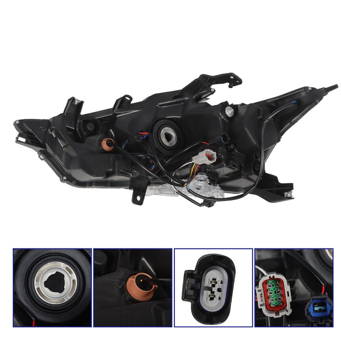 DURAFORCE 2016-2018 Nissan Maxima SR Platinum Right LED Headlight Passenger Side