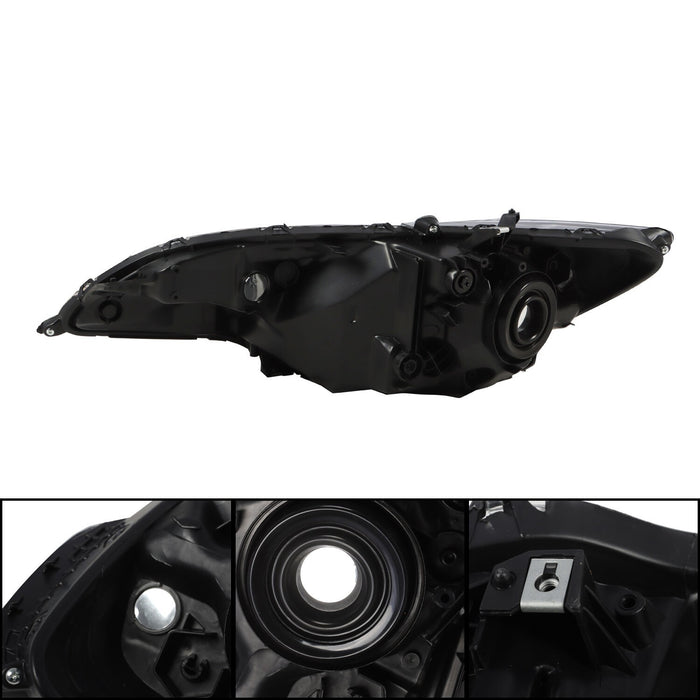 DURAFORCE 2015-2017 Honda Fit Passenger Side Headlight Headlamp EX DX EX-L LX SE