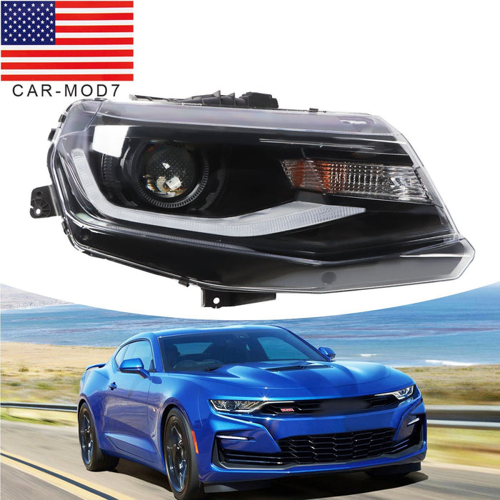 DURAFORCE 2016-2022 Chevy Camaro Right Passenger HID LED DRL Projector Headlight