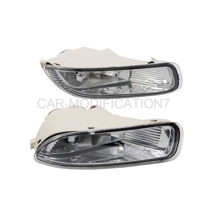 DURAFORCE 2003-04 Toyota Corolla Fog Lights Clear Lens Bumper Driving Lamps Pair