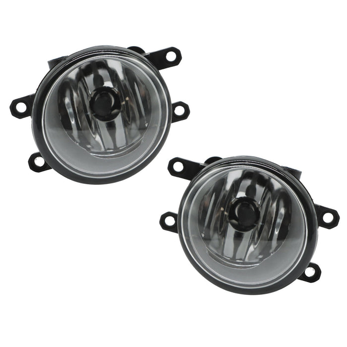 DURAFORCE 2009-2010 Toyota Corolla Clear Bumper Fog Lights Pair with Switch