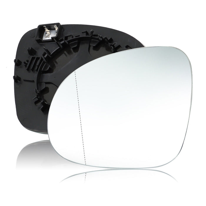 DURAFORCE 2009-2017 VW Tiguan Left Heated Side Mirror Glass with Backing Plate