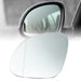 DURAFORCE 2009-2017 VW Tiguan Left Heated Side Mirror Glass with Backing Plate