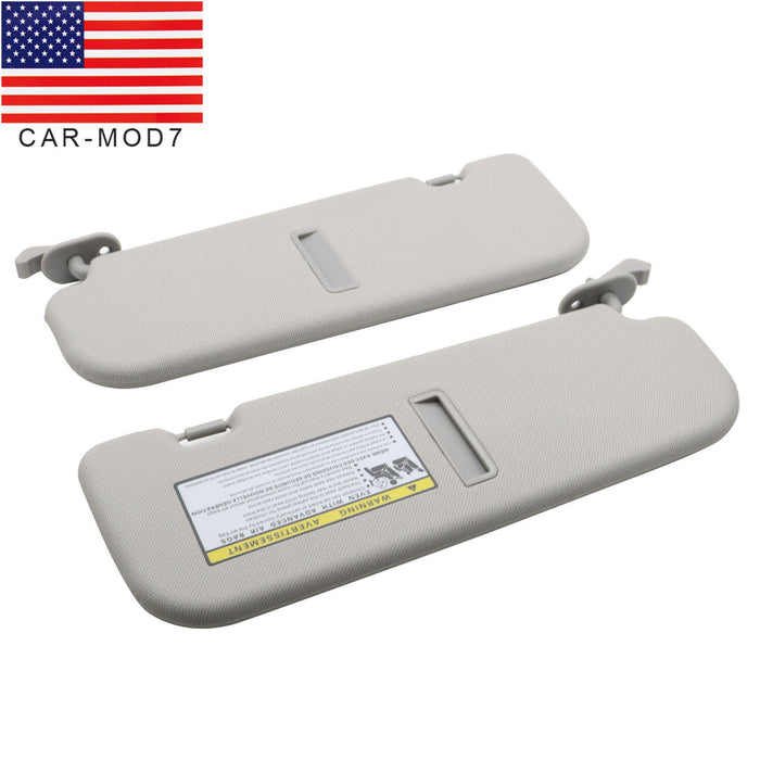 DURAFORCE 2011-2016 Hyundai Elantra Gray Sun Visor Pair Right & Left Side