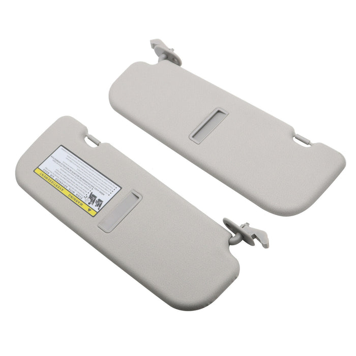 DURAFORCE 2011-2016 Hyundai Elantra Gray Sun Visor Pair Right & Left Side