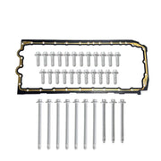 DURAFORCE BMW E90 E82 N52 N53 Oil Pan Gasket Set with Bolts Kit 11132210959