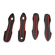 DURAFORCE 2018-24 Toyota Camry Gloss Black Door Handle Cover Trim Overlay 4pc Set