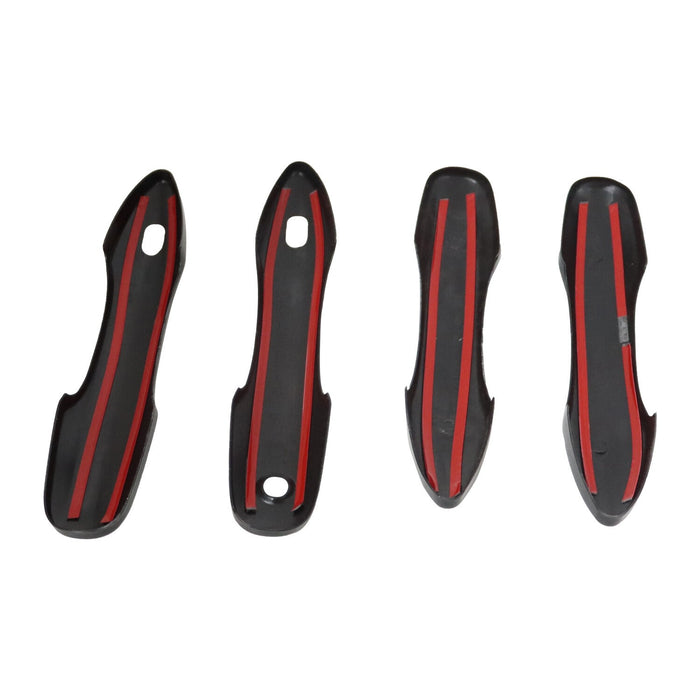 DURAFORCE 2018-24 Toyota Camry Gloss Black Door Handle Cover Trim Overlay 4pc Set