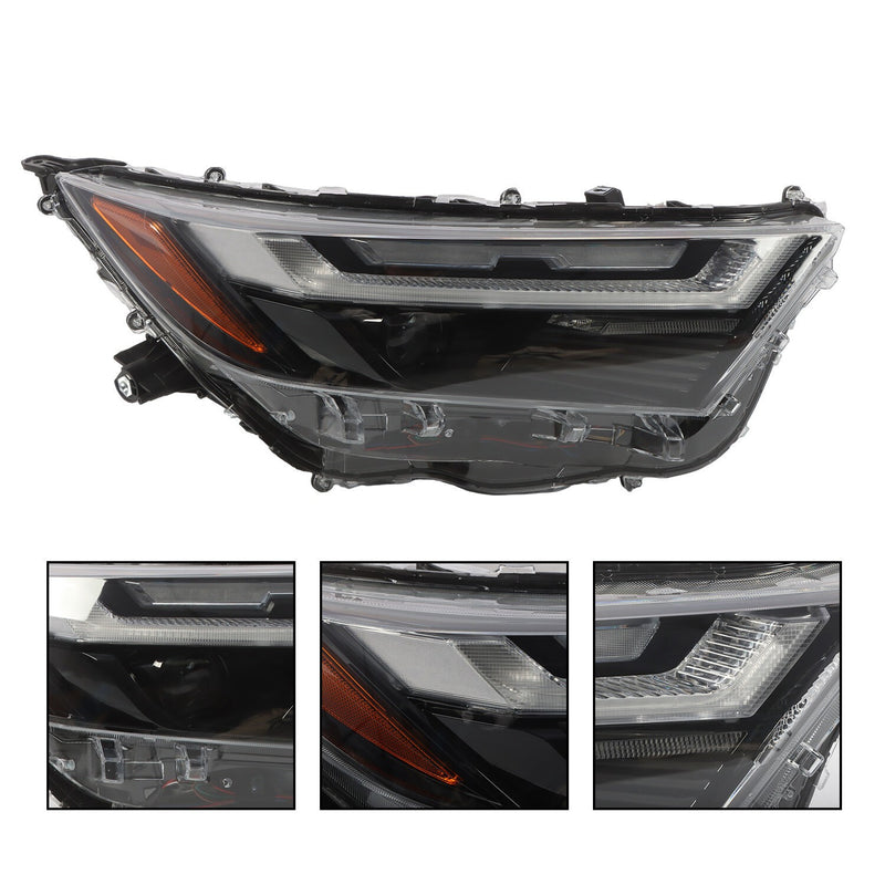 DURAFORCE 2022-2024 Toyota RAV4 Full LED Headlight Assembly Passenger Side