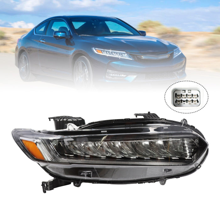 DURAFORCE 2018-2022 Honda Accord Right LED Headlight Assembly RH 33100TVAA11