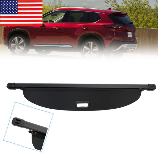 DURAFORCE 2021-2025 Nissan Rogue Rear Trunk Cargo Cover Retractable Luggage Shade