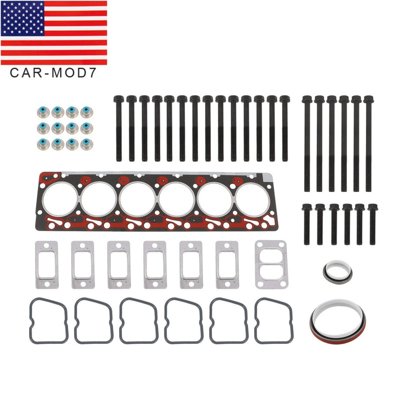 DURAFORCE Dodge Cummins 12V 5.9L 6BT Head Gasket Set 3283335 w/Gaskets & Bolts 89-98