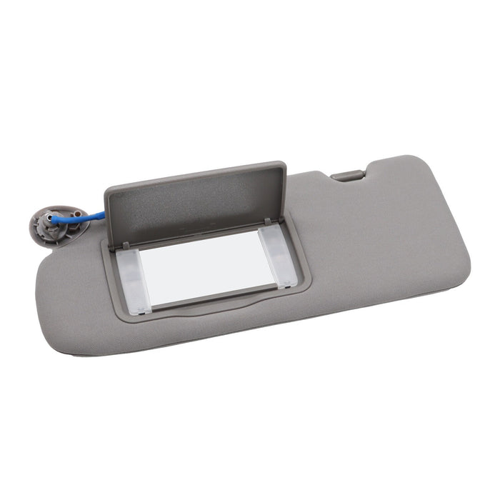 DURAFORCE 2017-2022 Honda CR-V Left Driver Side Gray Interior Sun Visor w/ Mirror Light