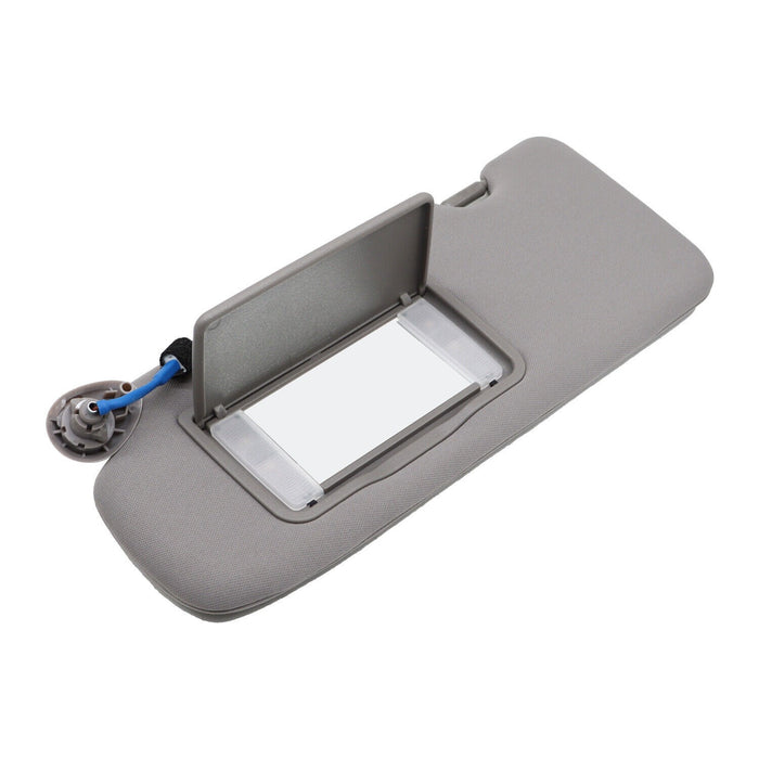 DURAFORCE 2017-2022 Honda CR-V Left Driver Side Gray Interior Sun Visor w/ Mirror Light