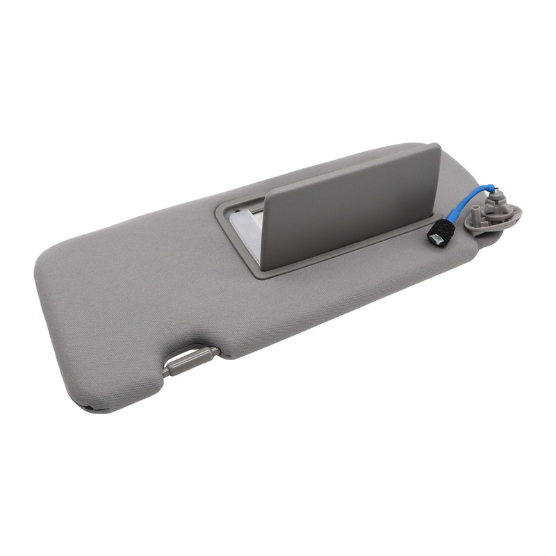 DURAFORCE 2017-2022 Honda CR-V Left Driver Side Gray Interior Sun Visor w/ Mirror Light
