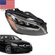 DURAFORCE 2019-2021 Mercedes-Benz C300 C43 W205 Right LED Headlight Passenger Side