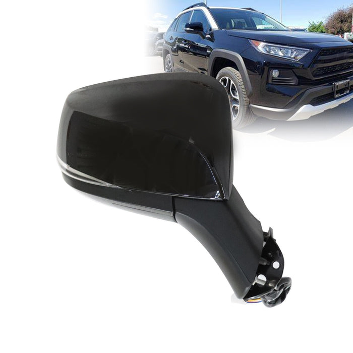 DURAFORCE 2019-2024 Toyota RAV4 Passenger Side Exterior Mirror Cap with BSD Signal