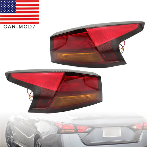 DURAFORCE 2019-2022 Nissan Altima Rear Tail Light Brake Lamps Outer Left & Right Pair