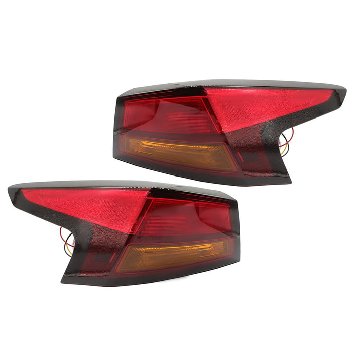 DURAFORCE 2019-2022 Nissan Altima Rear Tail Light Brake Lamps Outer Left & Right Pair