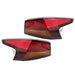 DURAFORCE 2019-2022 Nissan Altima Rear Tail Light Brake Lamps Outer Left & Right Pair