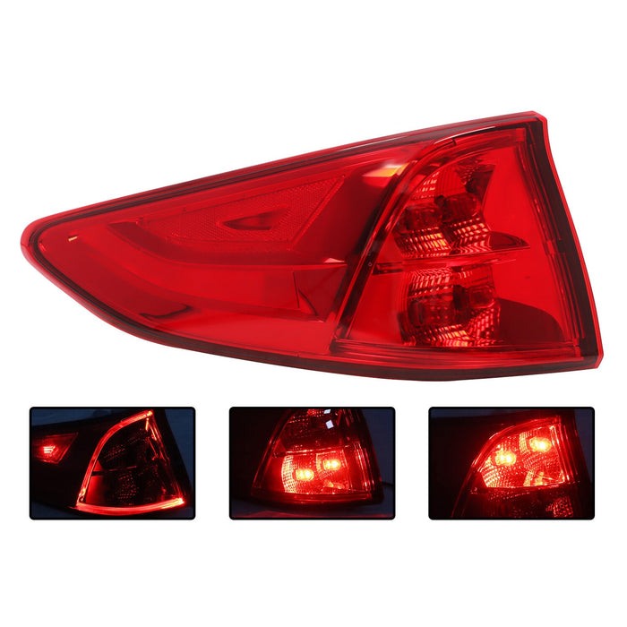 DURAFORCE 2018-2023 Honda Odyssey Left Rear Outer Taillight Brake Lamp Driver Side