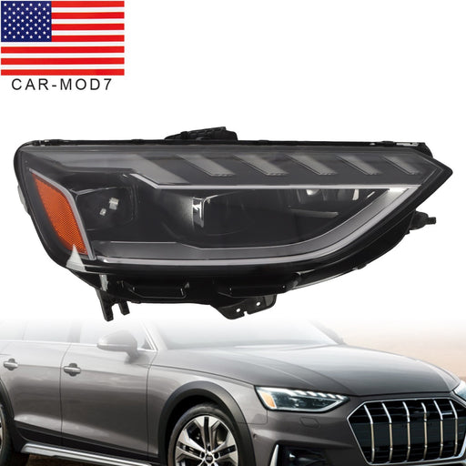 DURAFORCE 2020-2024 Audi A4 S4 2.0L 3.0L Passenger Side Headlight Assembly 8W0941034F