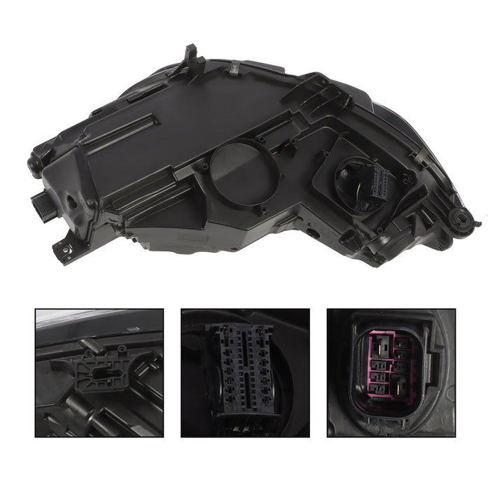 DURAFORCE 2020-2024 Audi A4 S4 2.0L 3.0L Passenger Side Headlight Assembly 8W0941034F