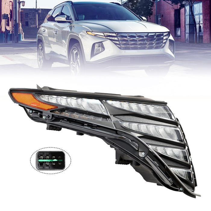 DURAFORCE 2022-2023 Hyundai Tucson Right LED DRL Headlight Passenger Side 92208CW010
