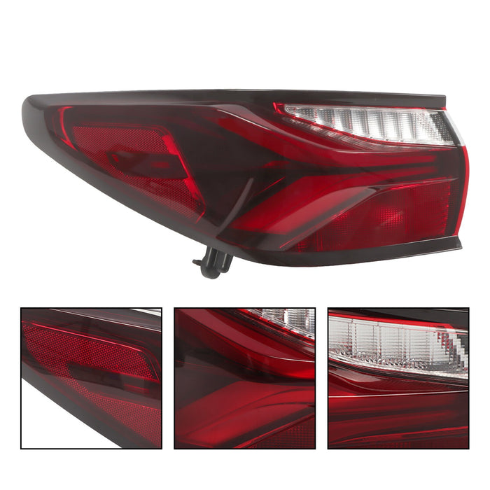 DURAFORCE 2019-2022 Chevy Blazer LED Tail Light Brake Lamp Outer Left Driver Side
