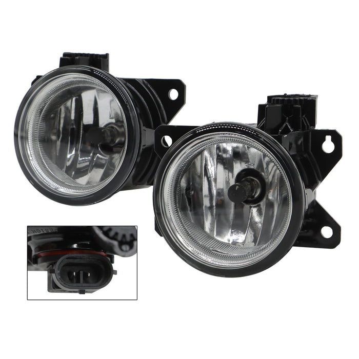 DURAFORCE 2019-2022 Honda HR-V Halogen Front Bumper Fog Lights with Bulbs & Switch