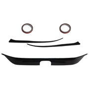 DURAFORCE 2022-2024 Honda Civic Gloss Black Front Bumper Grill Trim Cover Garnish