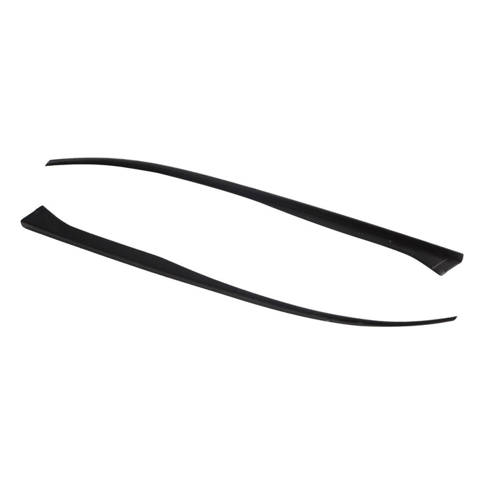 DURAFORCE 2022-2024 Honda Civic Gloss Black Front Bumper Grill Trim Cover Garnish