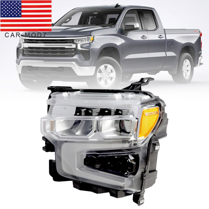 DURAFORCE 2022-2024 Chevy Silverado 1500 LT RST Left LED Headlight DRL Driver Side New