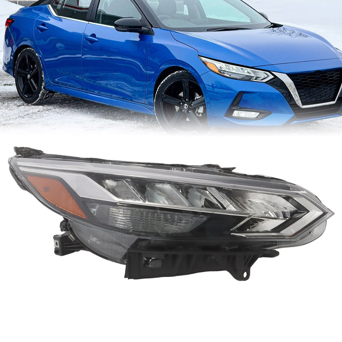 DURAFORCE 2020-2022 Nissan Sentra SR Right LED Headlight Assembly Passenger Side
