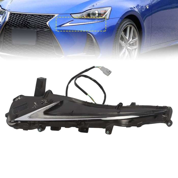 DURAFORCE 2017-2020 Lexus IS200t IS250 IS300 Left Daytime Running Light DRL 8162053060