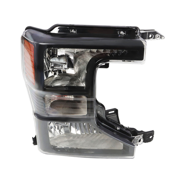 DURAFORCE 2020-2022 Ford F250 F350 SuperDuty Black Halogen Headlights Left & Right Side