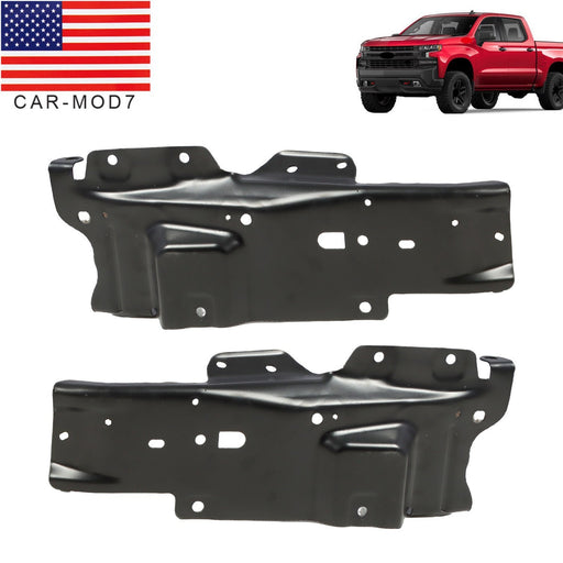 DURAFORCE 2019-2021 Silverado 1500 Front Bumper Bracket Black 84219064 84219063