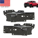 DURAFORCE 2019-2021 Silverado 1500 Front Bumper Bracket Black 84219064 84219063