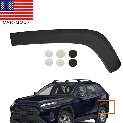 DURAFORCE 2019-2024 Toyota RAV4 Rear Left Wheel Opening Trim Molding Driver Side