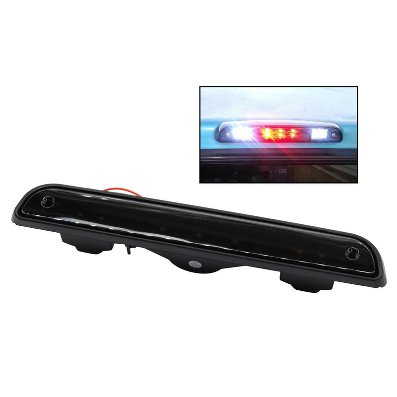DURAFORCE 92-96 Ford F150 F250 Bronco Smoke LED 3rd Brake Light Rear Cargo Lamp