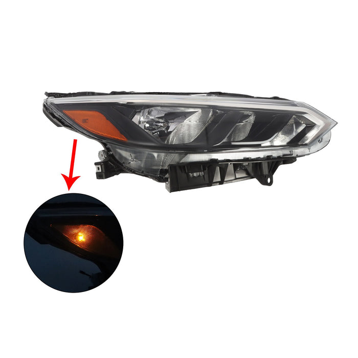 DURAFORCE 2024-2025 Nissan Sentra S/SV Right Passenger Halogen Headlight Replacement