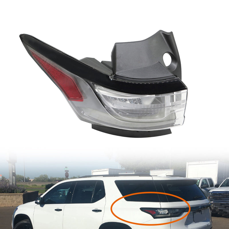 DURAFORCE 2018-2021 Chevy Traverse Driver Side LED Tail Light Outer LH w/ REDLINE
