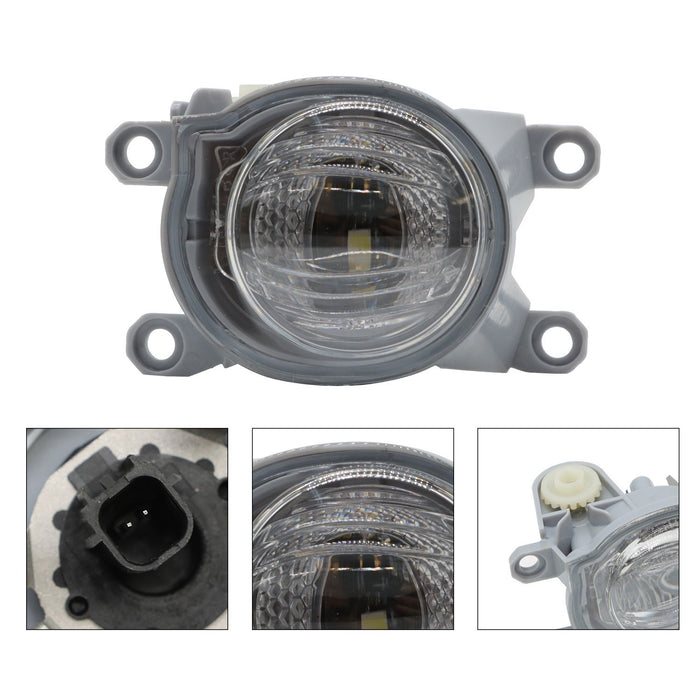 DURAFORCE 2019-2024 Toyota RAV4 LED Fog Light Assembly with Wiring & Switch Pair
