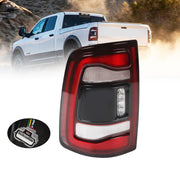 DURAFORCE 2019-2023 Dodge Ram 2500 3500 Driver Side Black LED Tail Light w/ Blind Spot