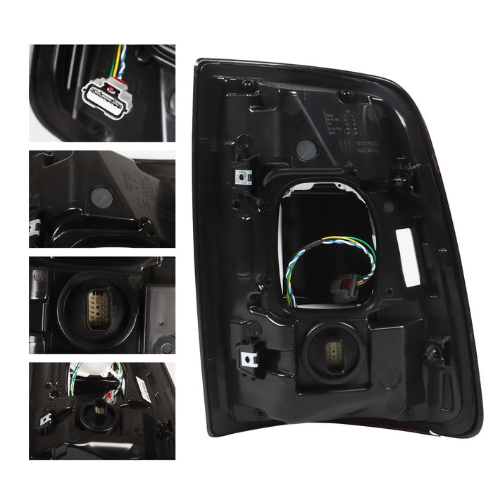 DURAFORCE 2019-2023 Dodge Ram 2500 3500 Driver Side Black LED Tail Light w/ Blind Spot