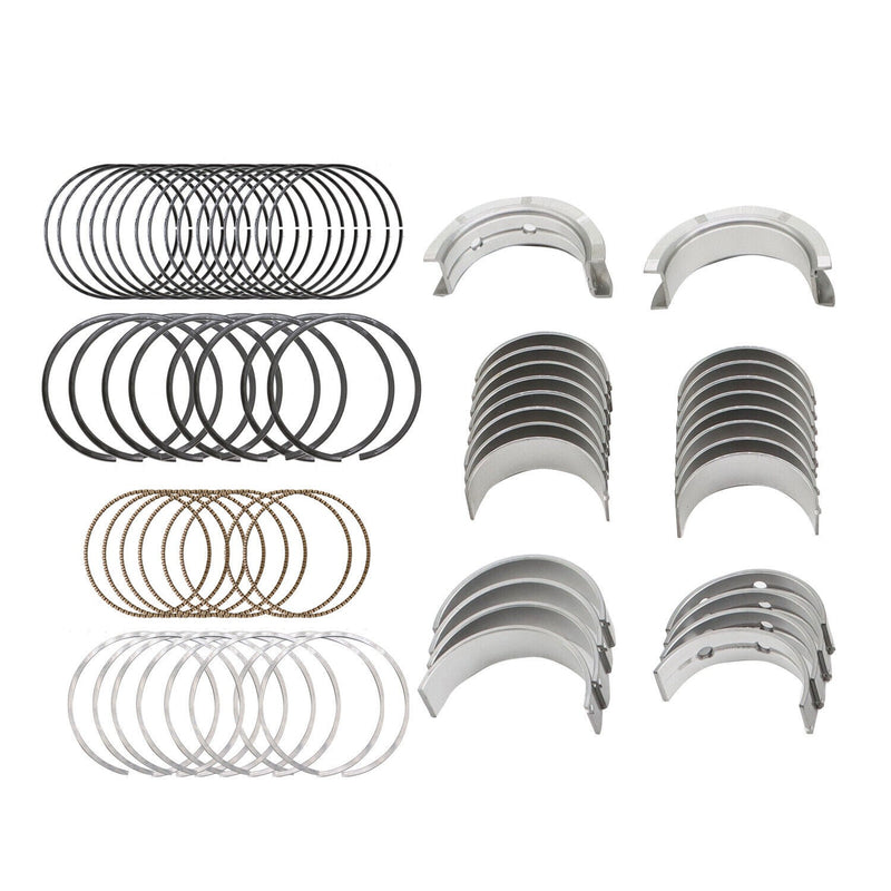 DURAFORCE Chevy GMC LS Gen III IV 4.8L 5.3L Main Rod Bearings & Piston Rings Kit